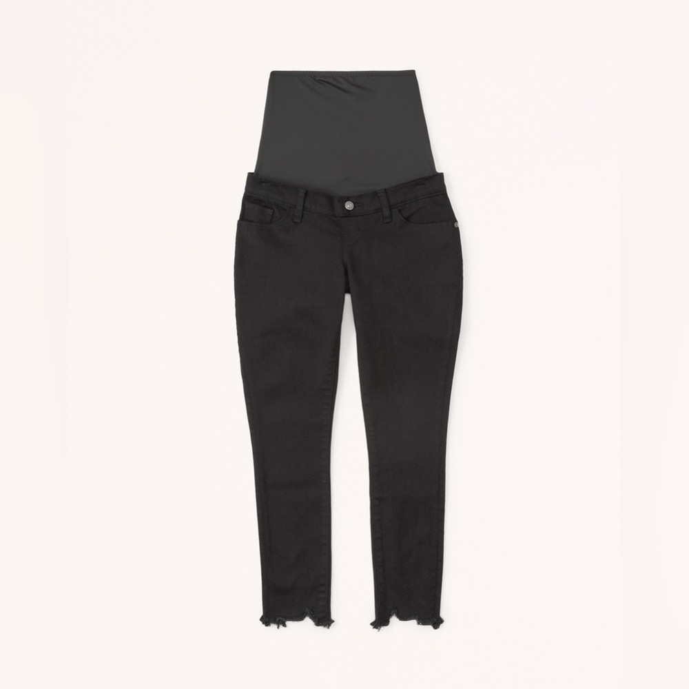 Abercrombie and Fitch the super skinny ankle maternity jeans size 28/6R